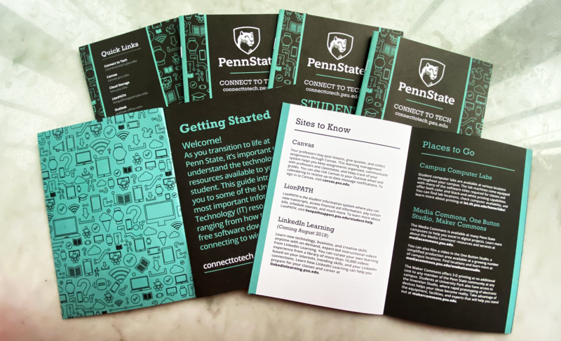 Examples of 2019 Connect to Tech guides