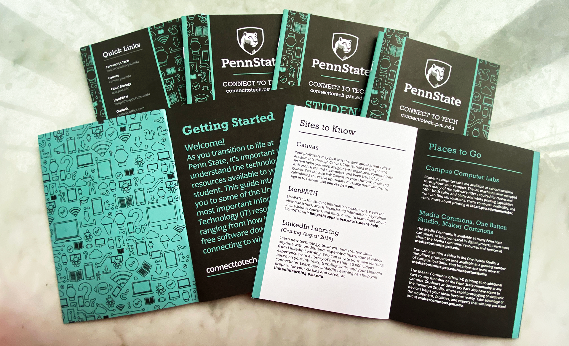 Examples of 2019 Connect to Tech guides